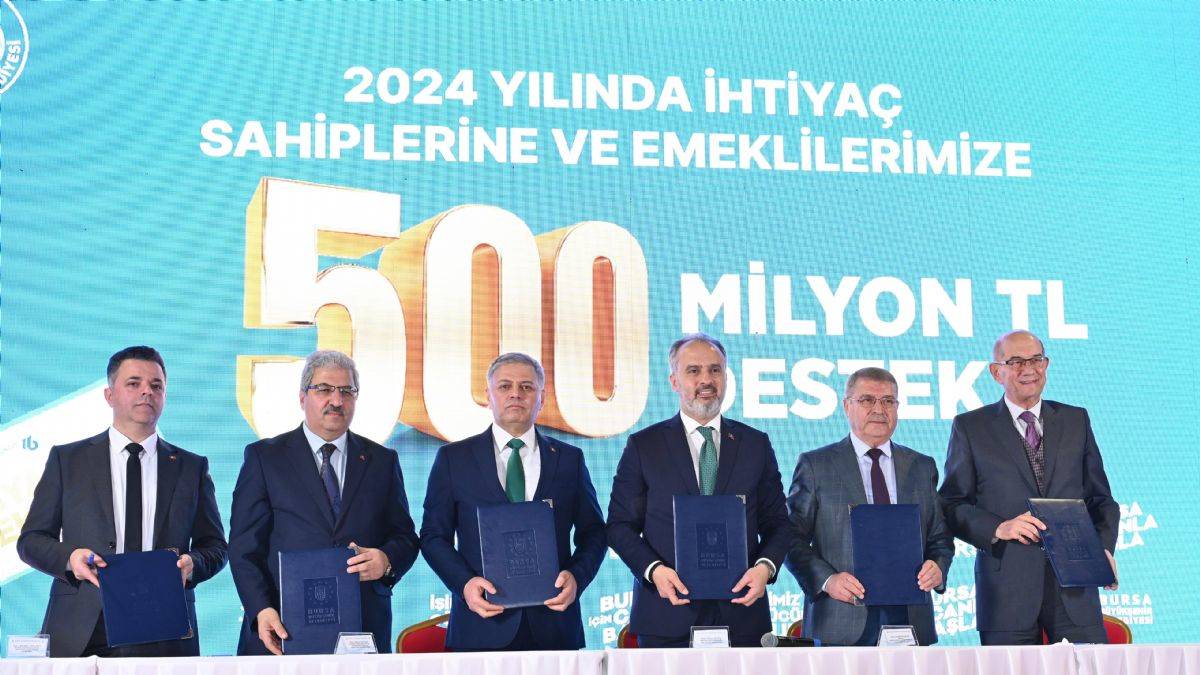 Büyükşehir’den 500 Milyon TL’lik can suyu