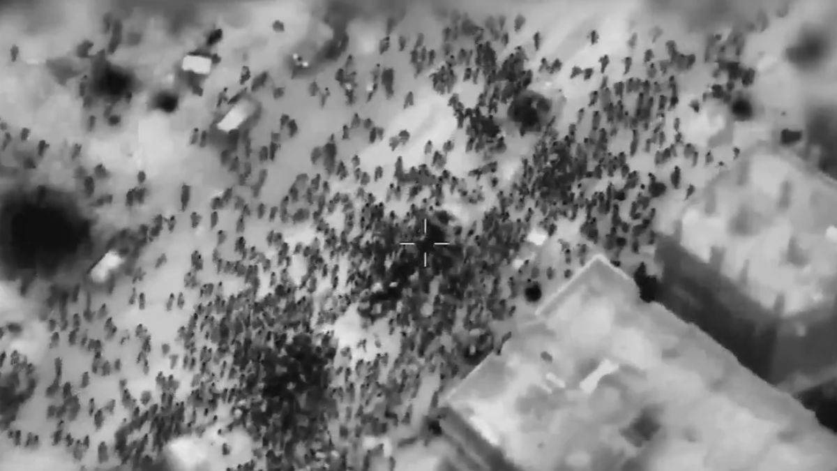 İsrail'in katliamından önceki görüntüler paylaşıldı