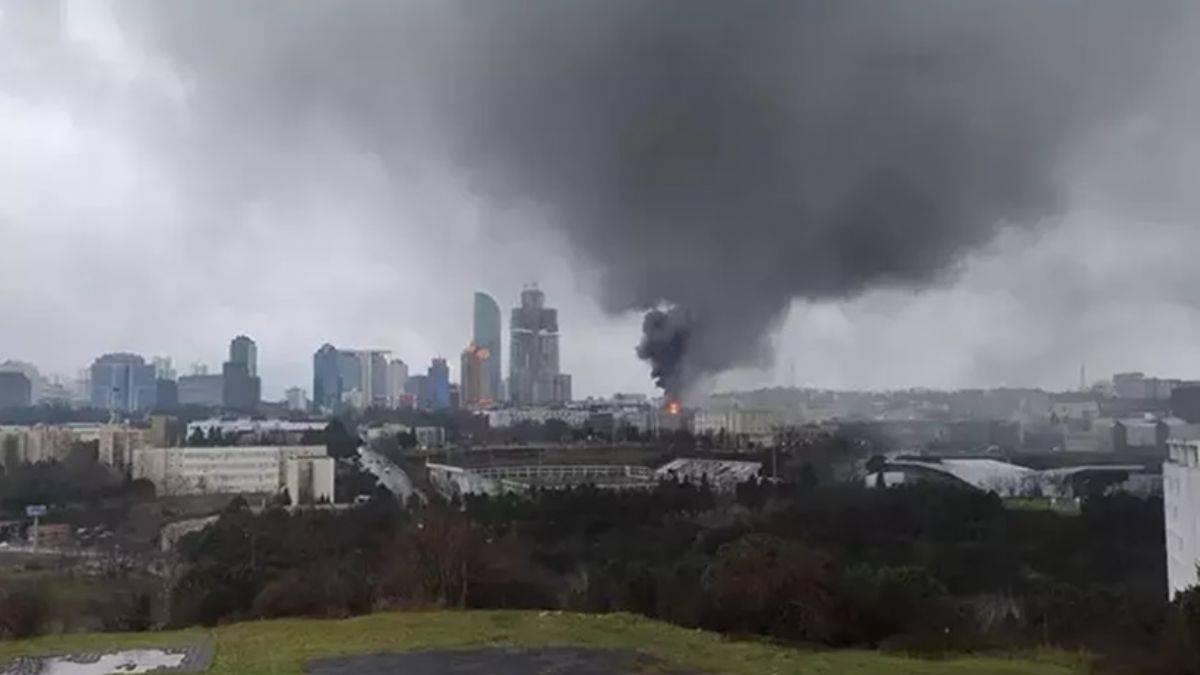 İTÜ kampüsünde büyük yangın: İtfaiye ekipleri bölgede