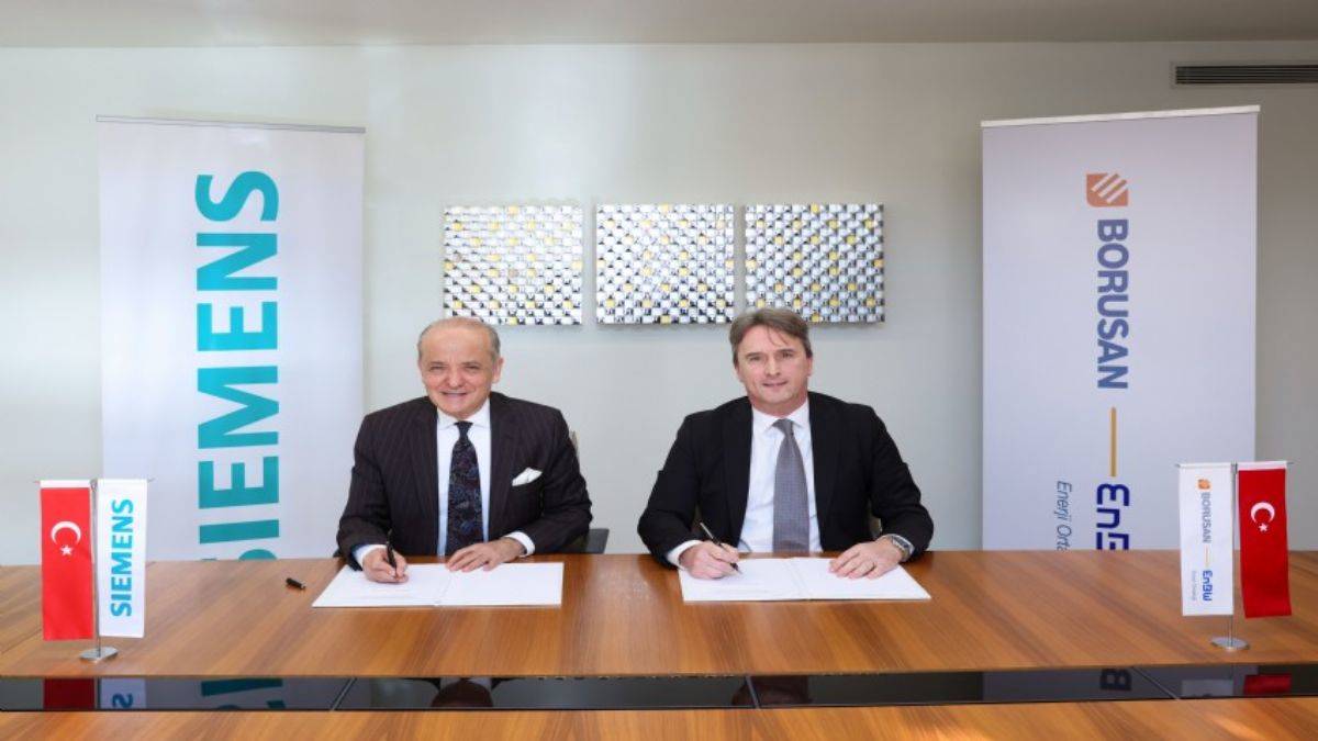 Borusan EnBW Enerji ve Siemens Türkiye arasında iş birliği niyet mektubu imzalandı