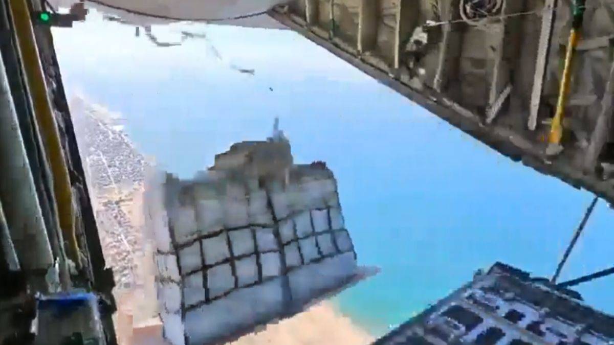 Gazze'de havadan yardım faciası! Ölü ve yaralılar var