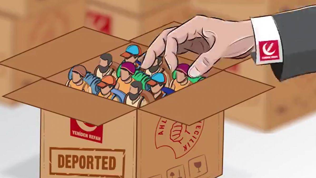 Yeniden Refah adayından ırkçı paylaşım