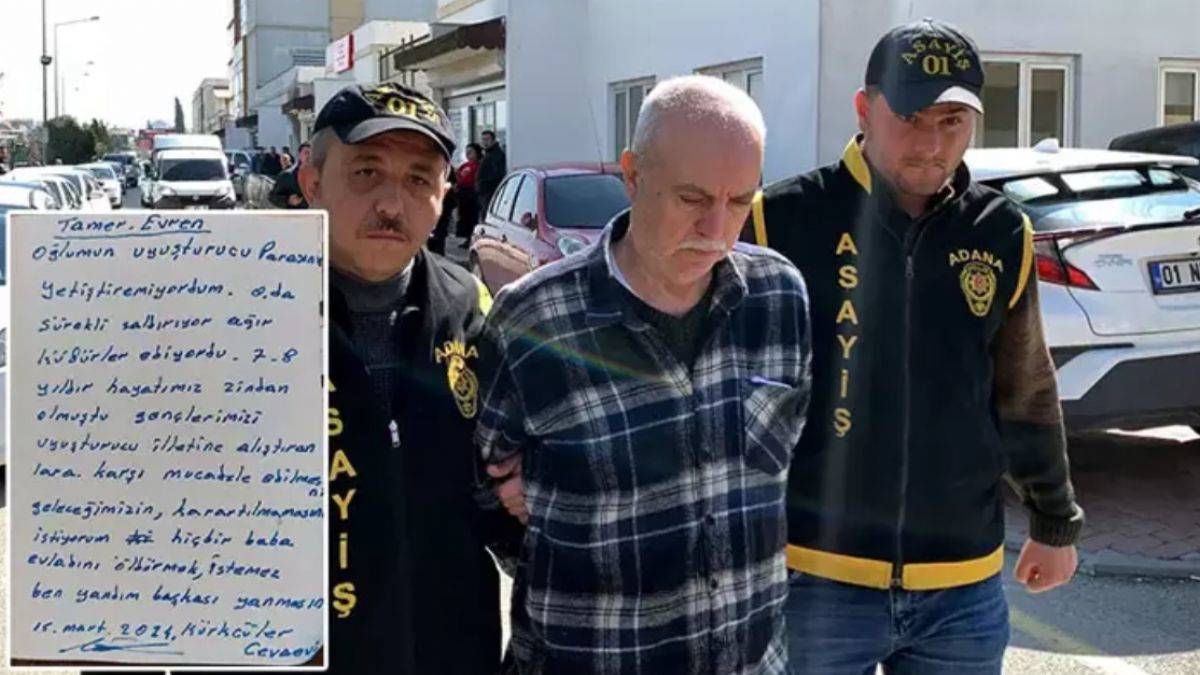 Uyuşturucu bağımlısı oğlunu öldüren babadan acı mesaj