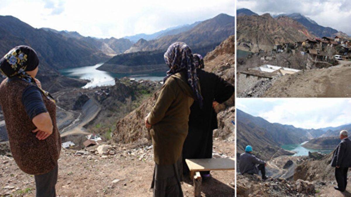 Suların çekilmesiyle vatanlarını yeniden görmeye koştular