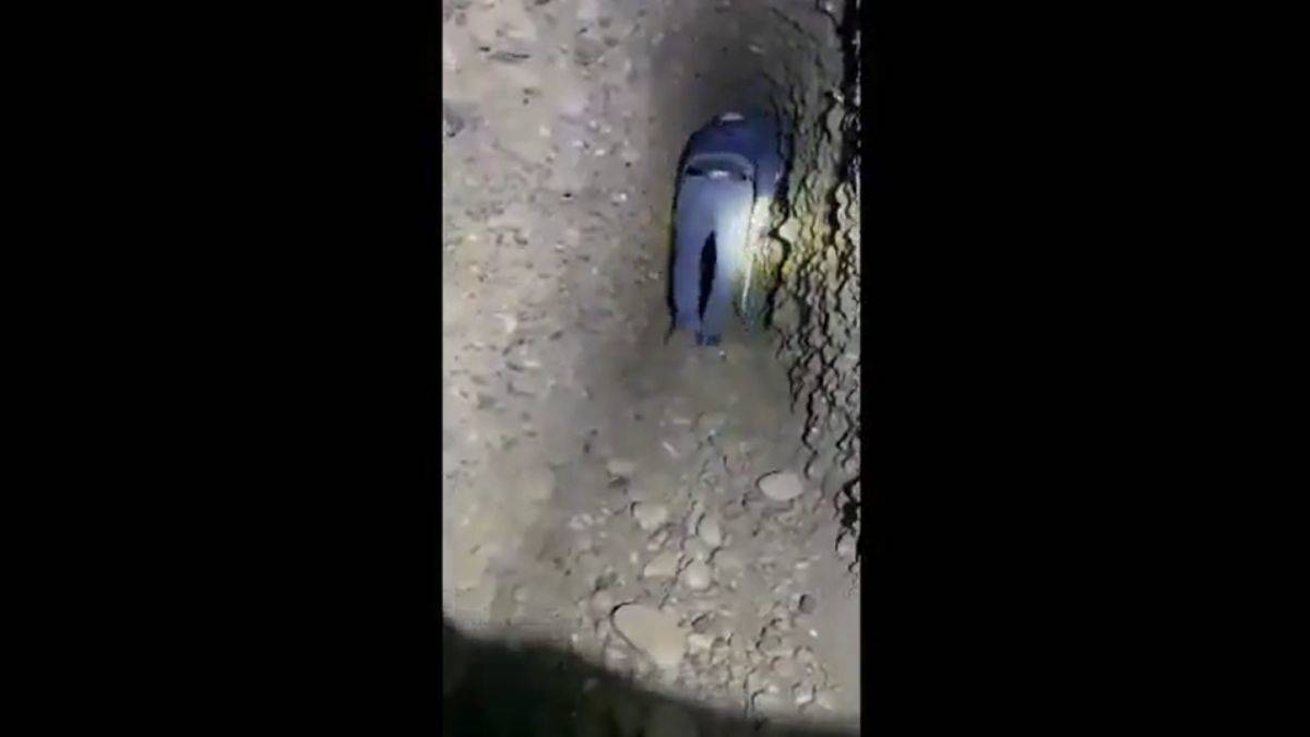 Kırgız-Özbek sınırında 130 metrelik tünel bulundu