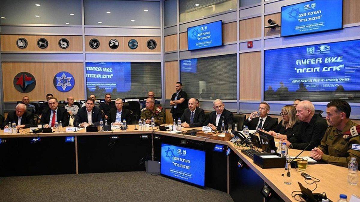 İsrail'de Savaş Kabinesi oturumu aniden iptal edildi