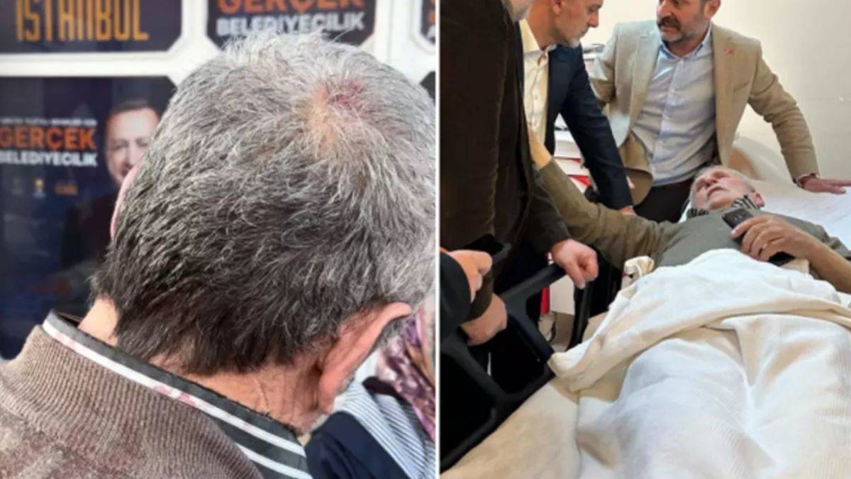 Broşür dağıtan 72 yaşındaki AK Partiliyi darp edenler CHP üyesi çıktı