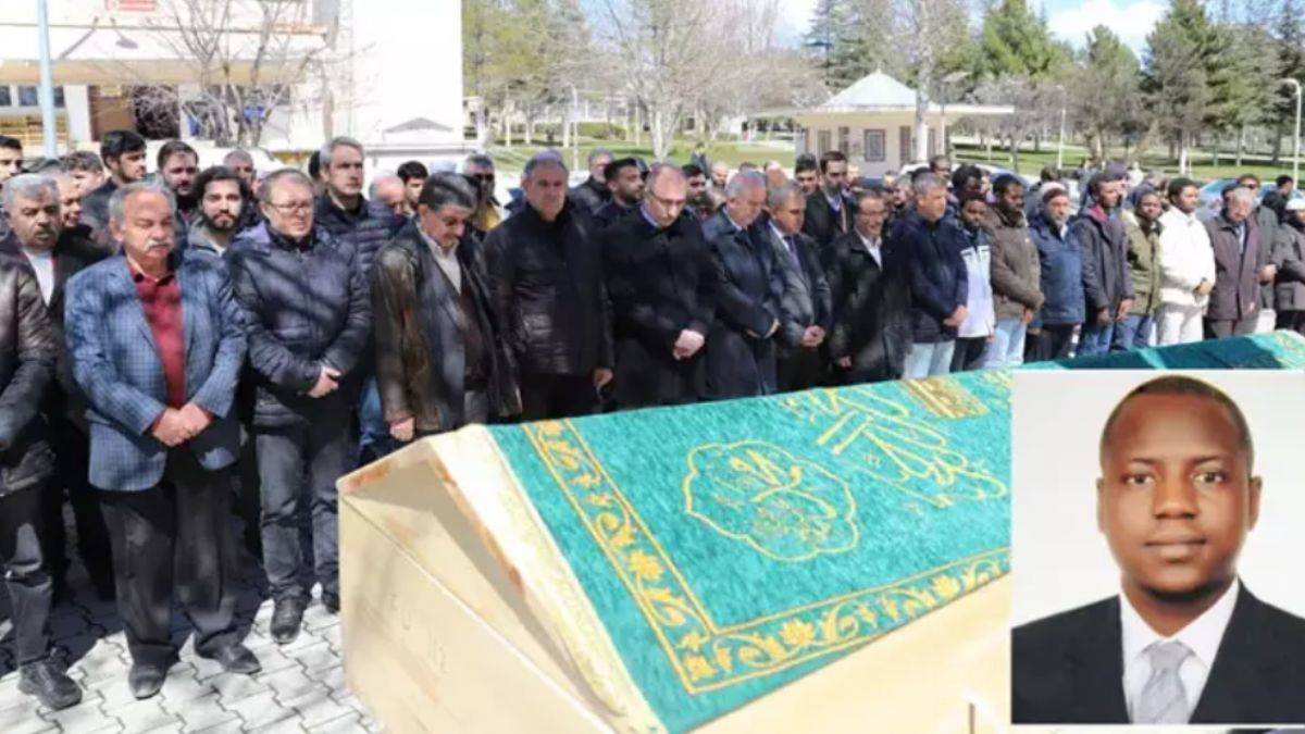 Nijeryalı öğrencinin cenazesi, Elazığ’da defnedildi