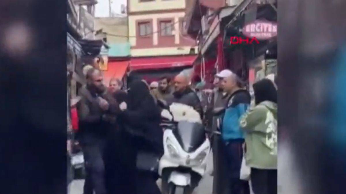 Fatih'te darp edilen kadınla ilgili açıklama ve tutuklama