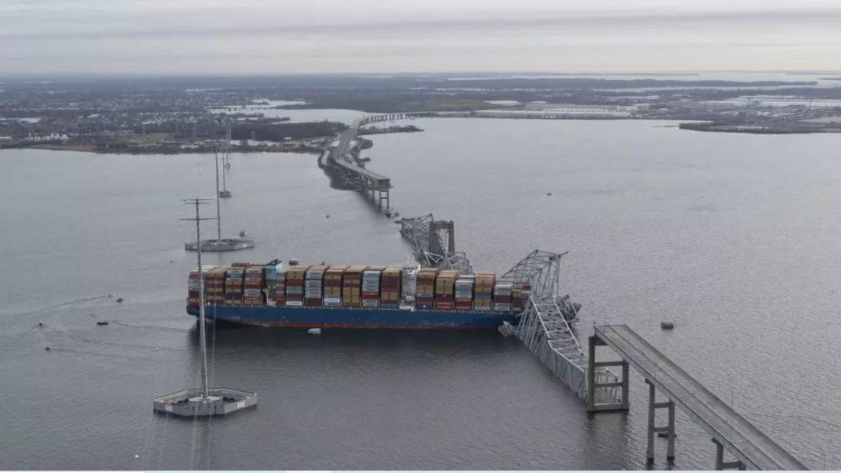 ABD'de gemi çarpması sonucu köprü yıkılmıştı! ''Yapılması hızlı olmayacak''
