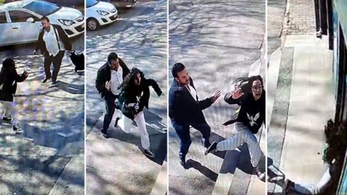 'Benim önüme kimse geçemez' deyip sokak ortasında kız çocuğuna saldırdı