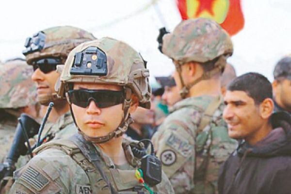 ABD askerleri yine terör örgütü PKK'yla