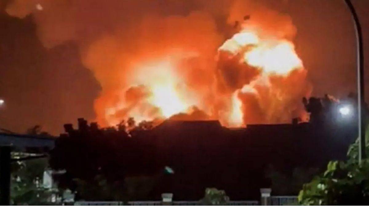 Ordu deposunda yangın