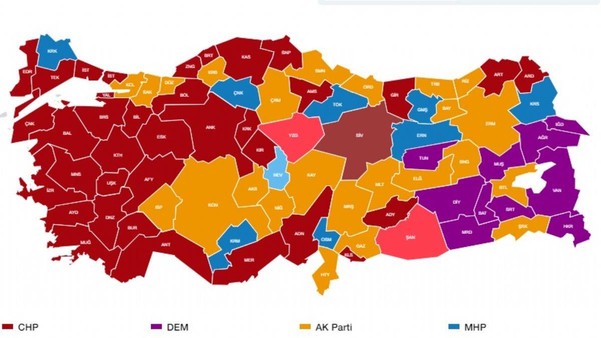 Sandıkların %97'si açıldı: İşte Türkiye geneli son durum