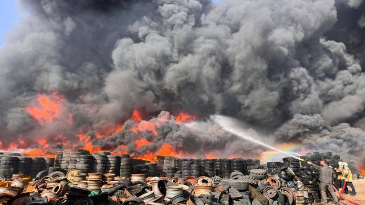 Ankara Hurdacılar Sanayi Sitesi'ndeki yangında 5 gözaltı