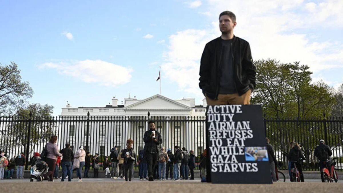 Filistin için kendini yakan Bushnell'den ilham aldı! O şimdi açlık grevinde