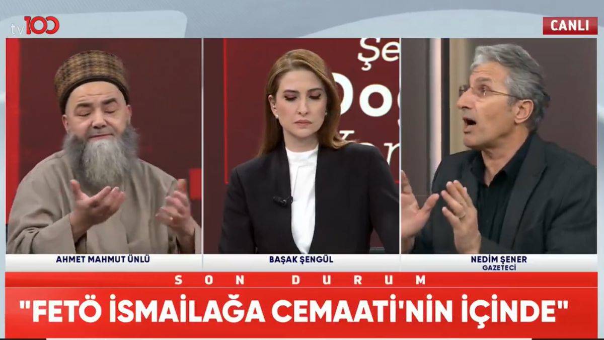 'Sinirlerim bozuldu'... Cübbeli-Şener arasında cemaat tartışması