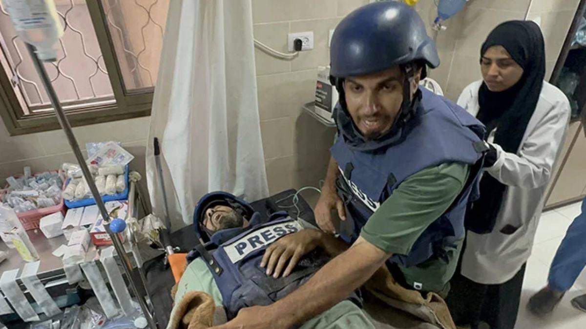İsrail saldırısında TRT çalışanı dahil bir grup gazeteci yaralandı