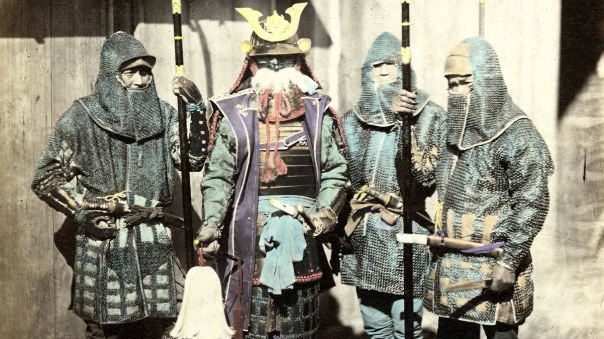 Japonya'nın efsanevi samuraylarının nadir ve gerçek görüntüleri