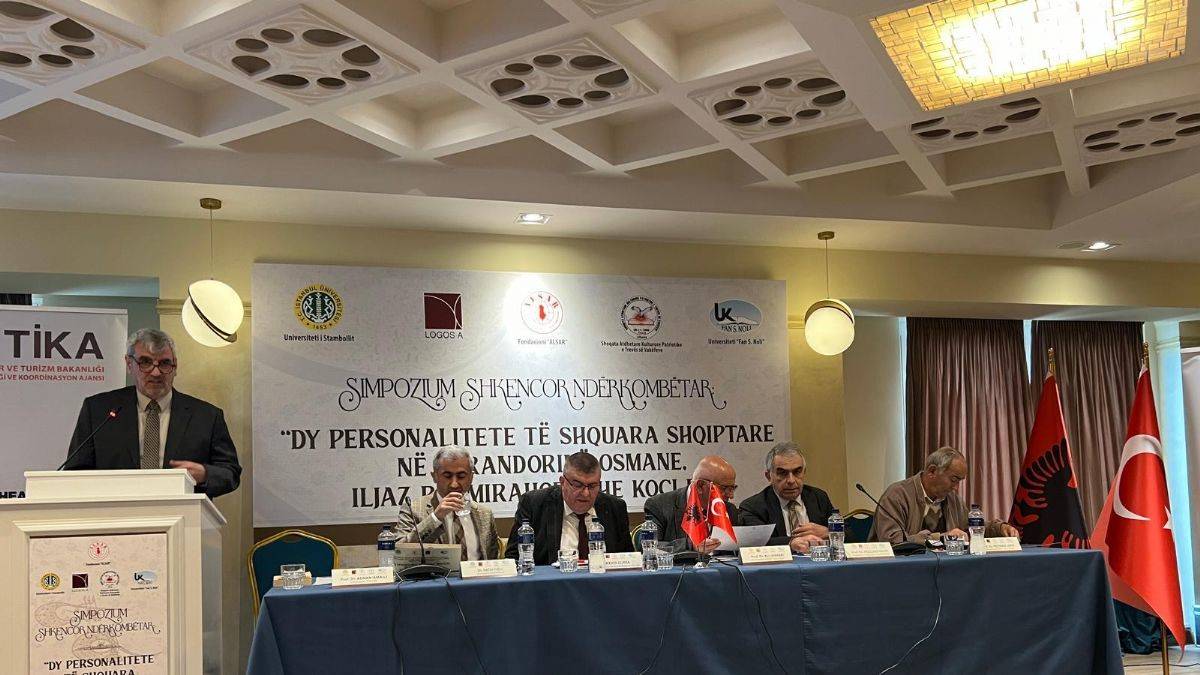 Arnavutluk’ta “Arnavut İlyaz Bey Mirahori ve Koçi Bey” Sempozyumu düzenlendi