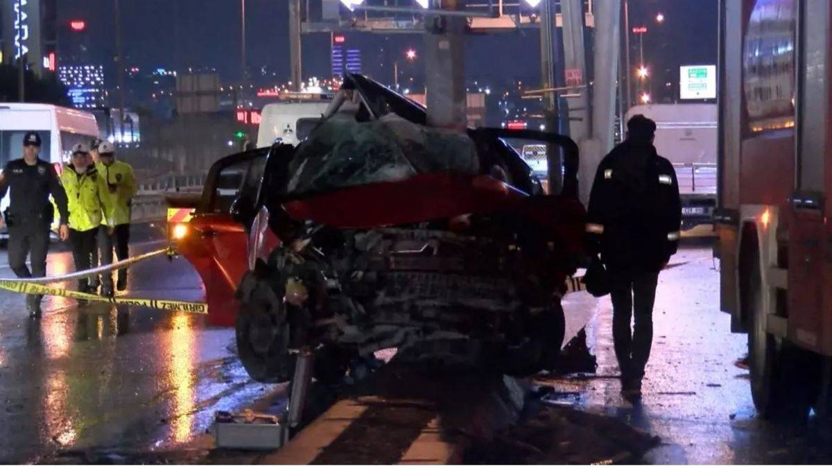 Beylikdüzü'nde trafik kazası: 1 ölü