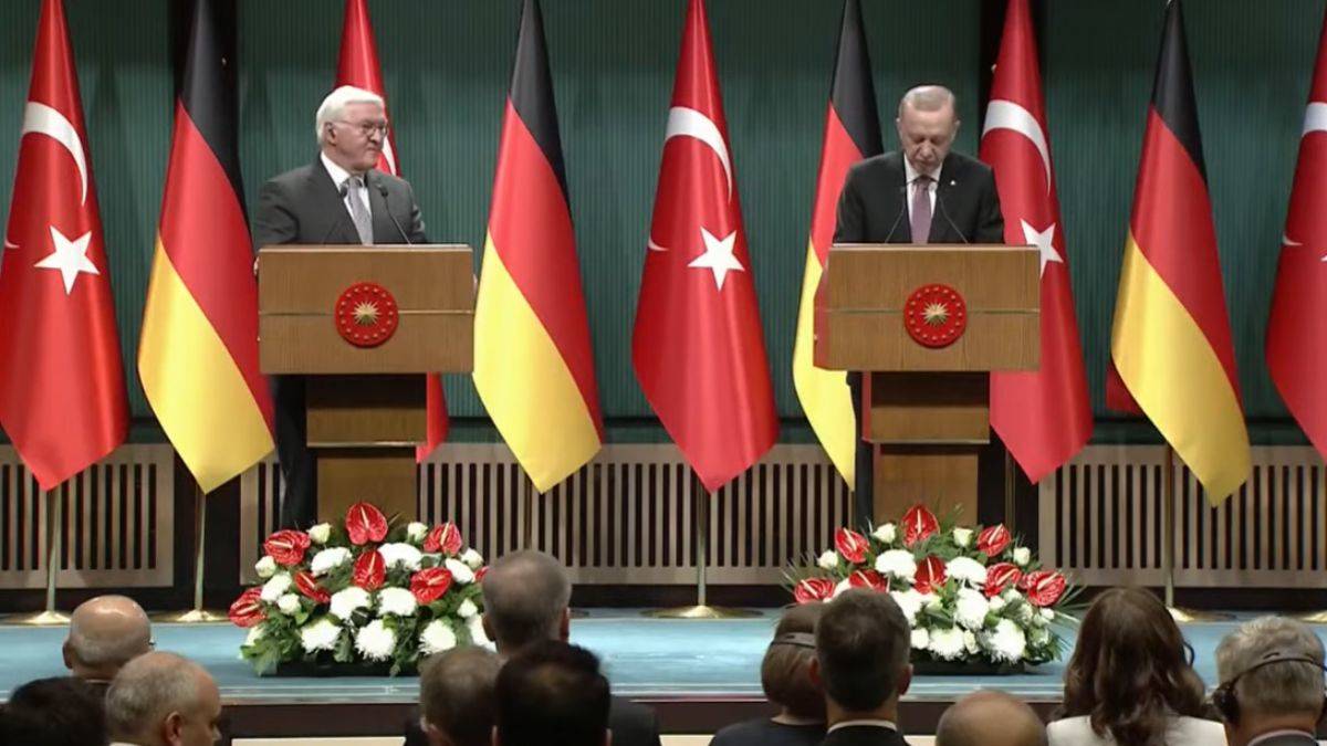Erdoğan ve Steinmeier'den ortak açıklama