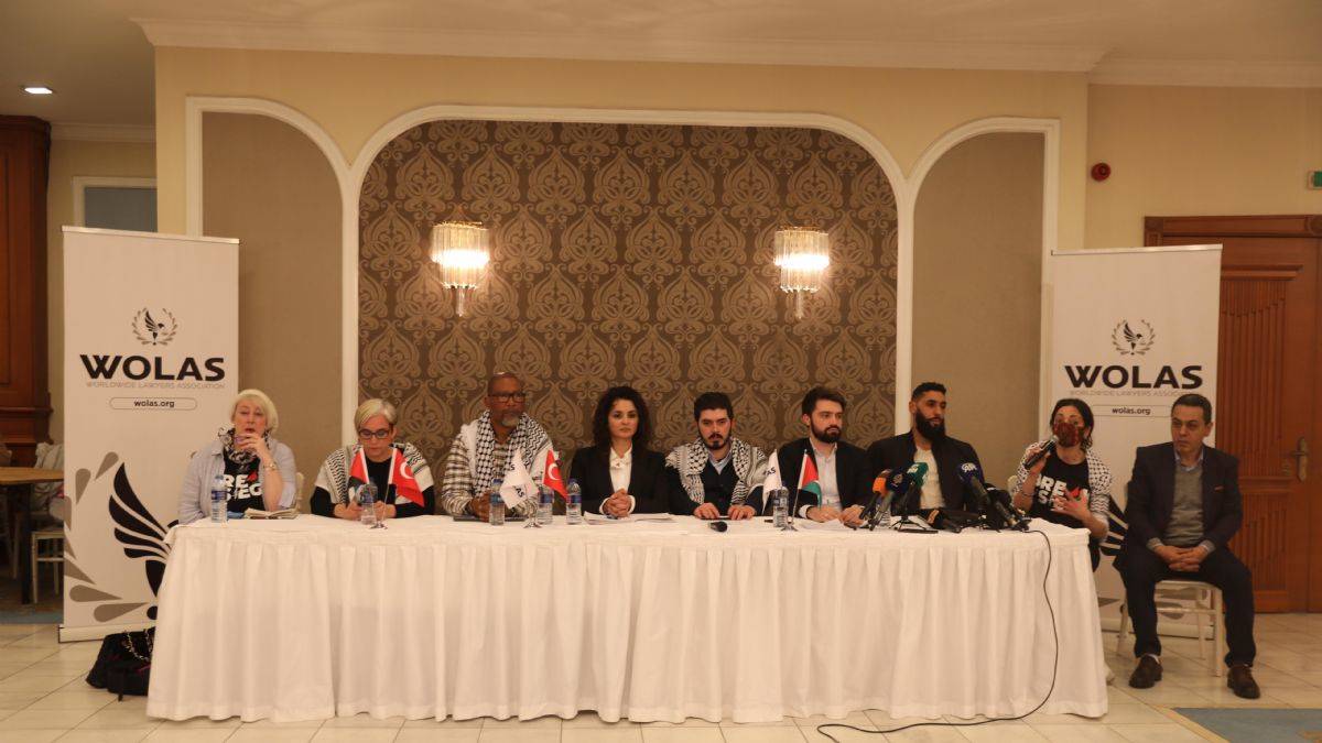 Hukukçular ve insan hakları savunucuları Filistin için İstanbul’da bir araya geldi