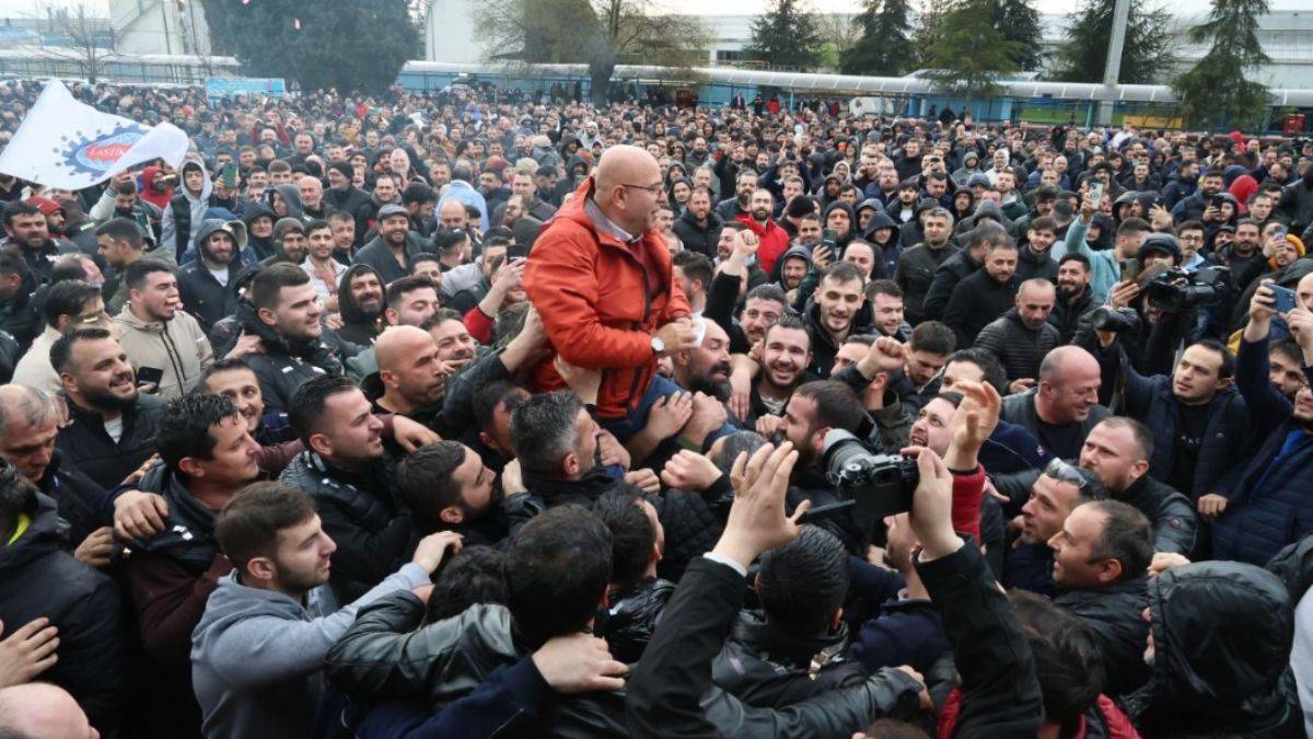 Lastik işçilerinin maaşı 90 bin lira oldu