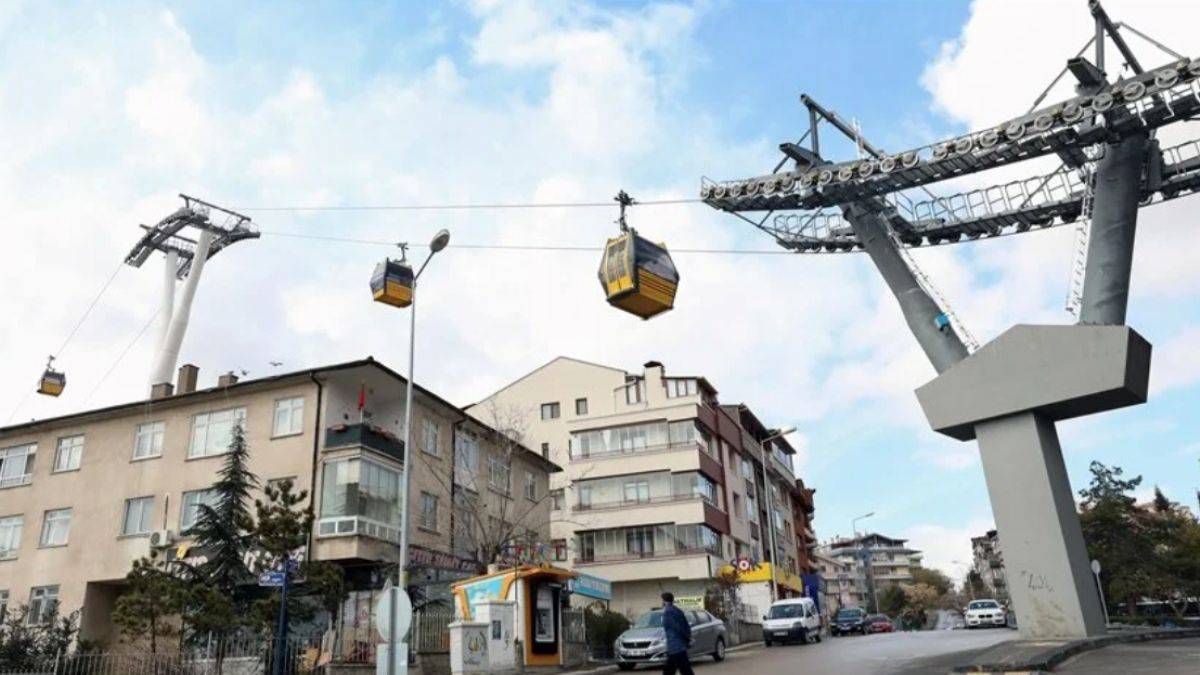 Ankara'da teleferik sistemi 'süresiz' olarak kapatıldı