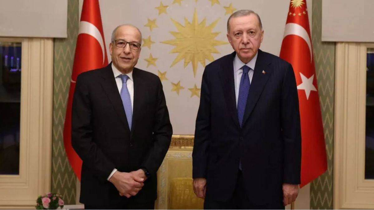 Cumhurbaşkanı Erdoğan, Libya Merkez Bankası Başkanı Sıddık El-Kebir'i kabul etti