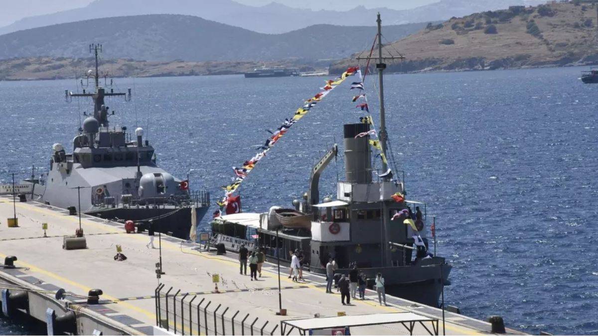 TCG Nusret Müze Gemisi, Bodrum'da ziyarete açıldı