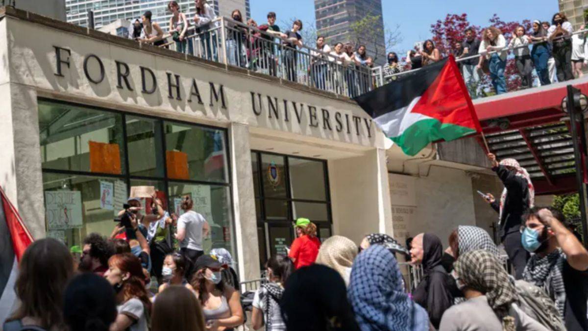 ABD'de bir üniversite daha Gazze eylemlerine katıldı