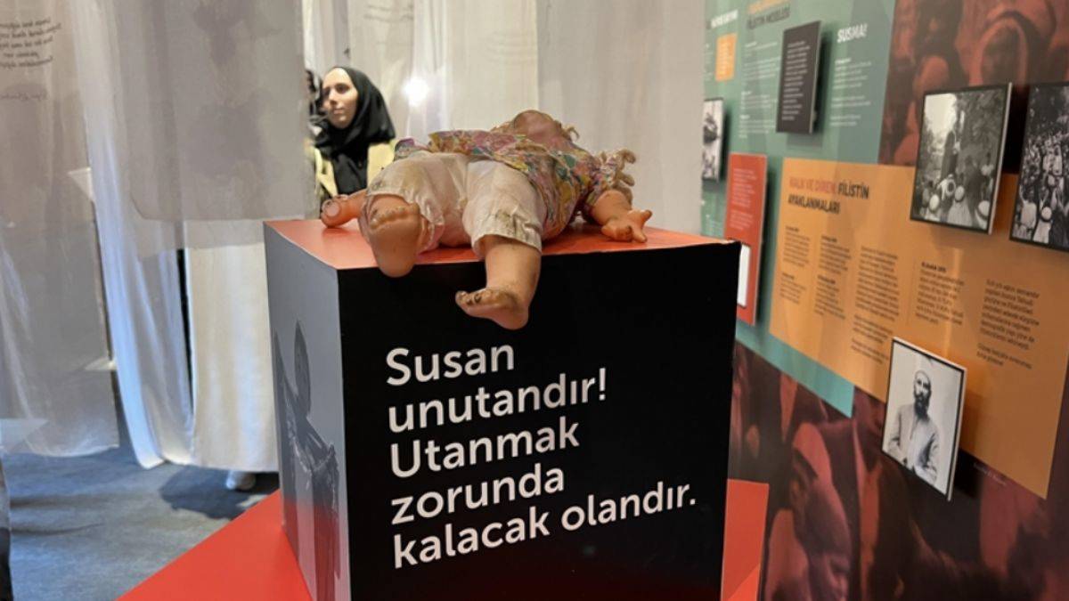 'Kubbe: Filistin Zaman Tüneli' sergisi açıldı