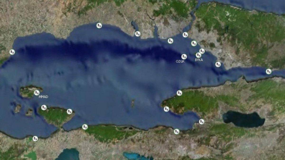 Marmara bölgesinde tsunami sistemi devrede
