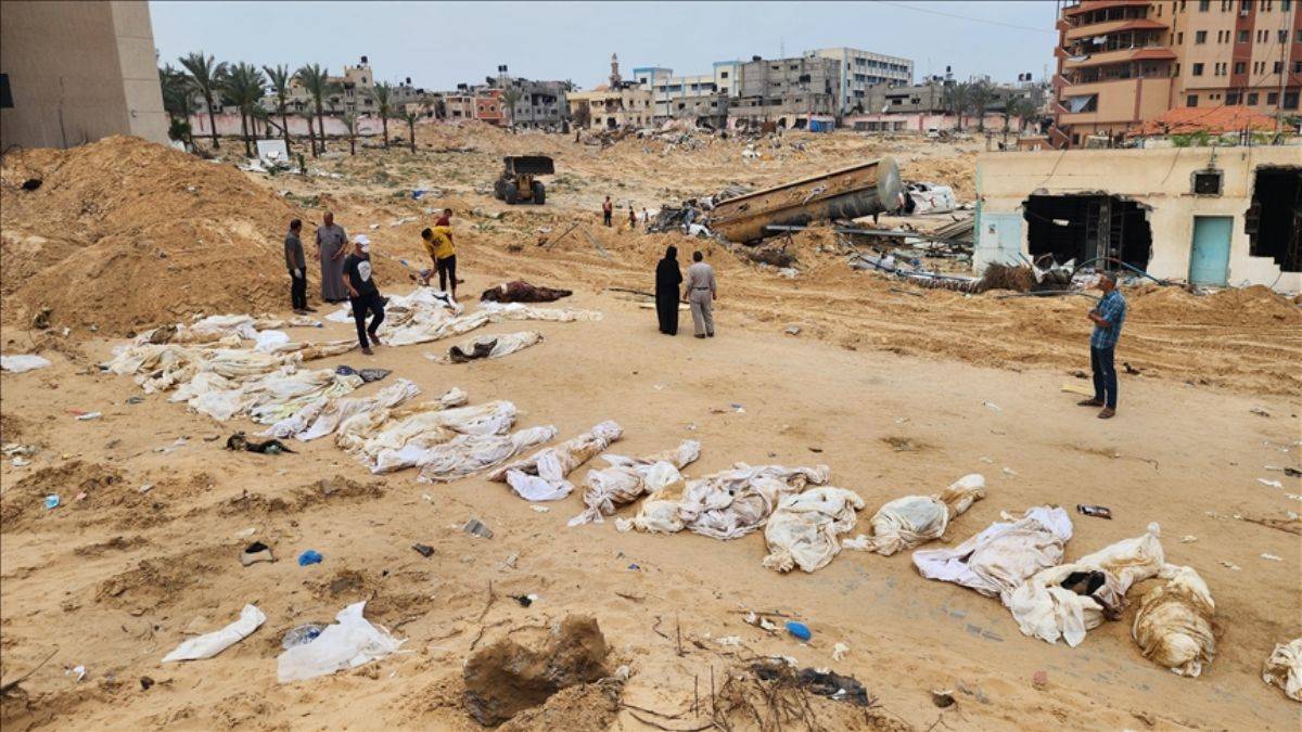 Hamas'tan 'toplu mezar' açıklaması