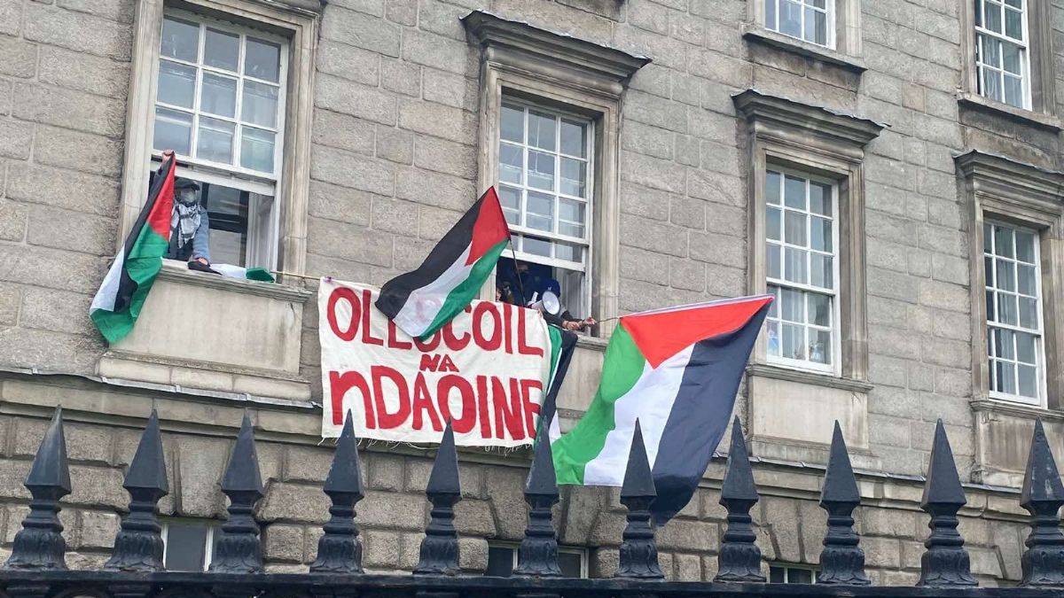 İrlandalı öğrenciler bastırdı, amaçlarına ulaştı