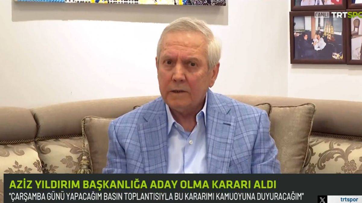 Aziz Yıldırım, Fenerbahçe başkanlığına aday oldu