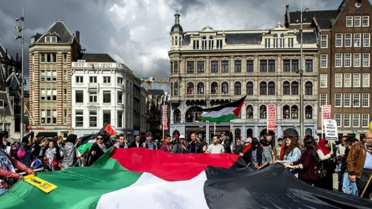 Hollanda'da Gazze eylemcisi öğrencilerin istediği oldu