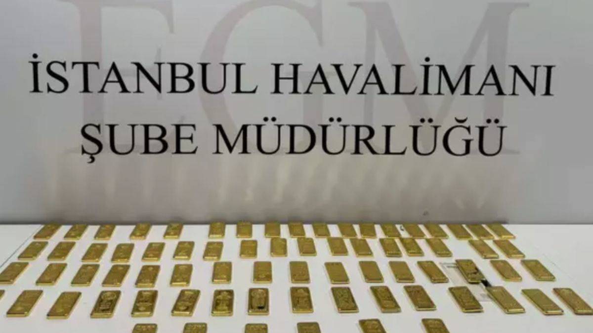 Bebek arabasından külçe altınlar çıktı