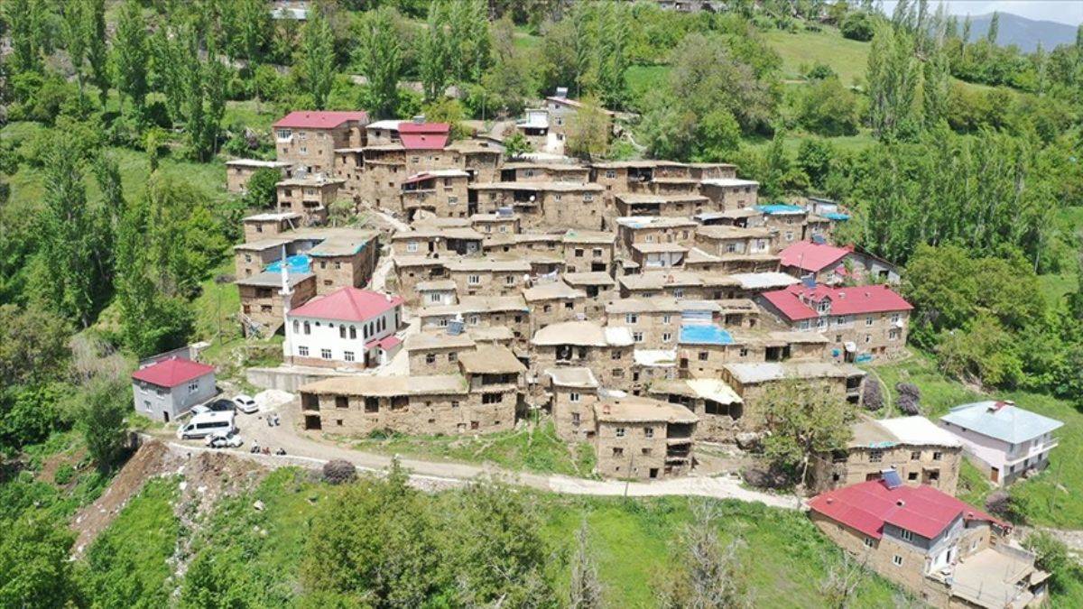 Bitlis'in taş evleri; doğal stüdyo gibi...