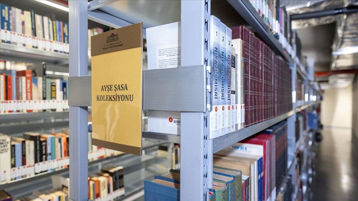 Yeşilçam senaristi Ayşe Şasa'nın kitaplığı Millet Kütüphanesi'nde