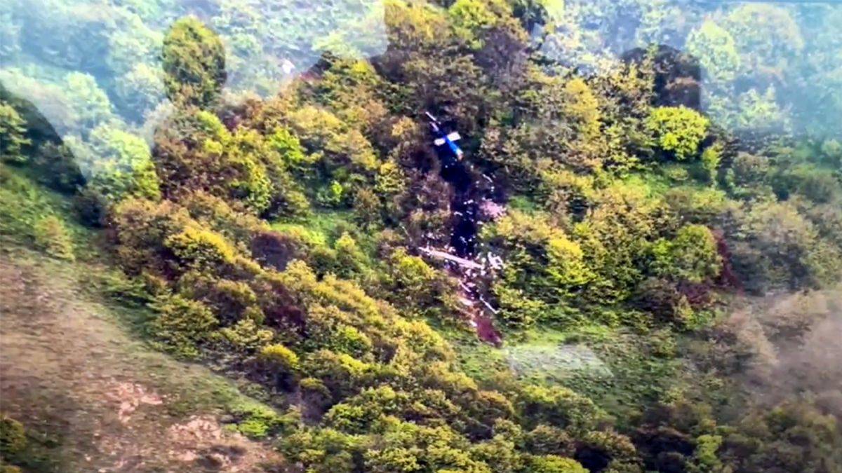 Reisi'nin düşen helikopterine ilişkin ön rapor