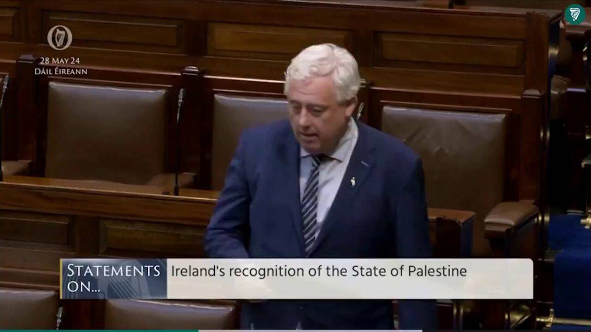 İrlandalı vekilden duygulu konuşma: Umarım Netanyahu cehennemde yanar