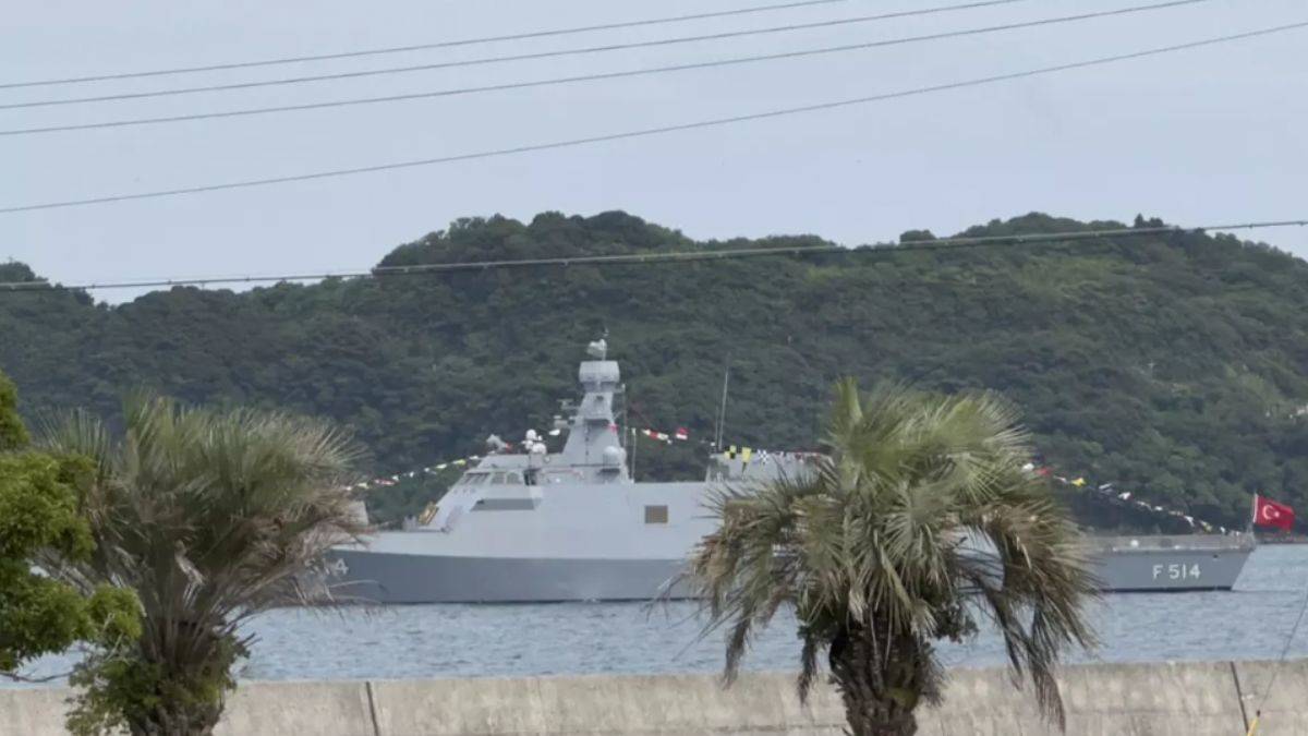 TCG Kınalıada korvetimiz Japon halkını heyecanlandırdı!