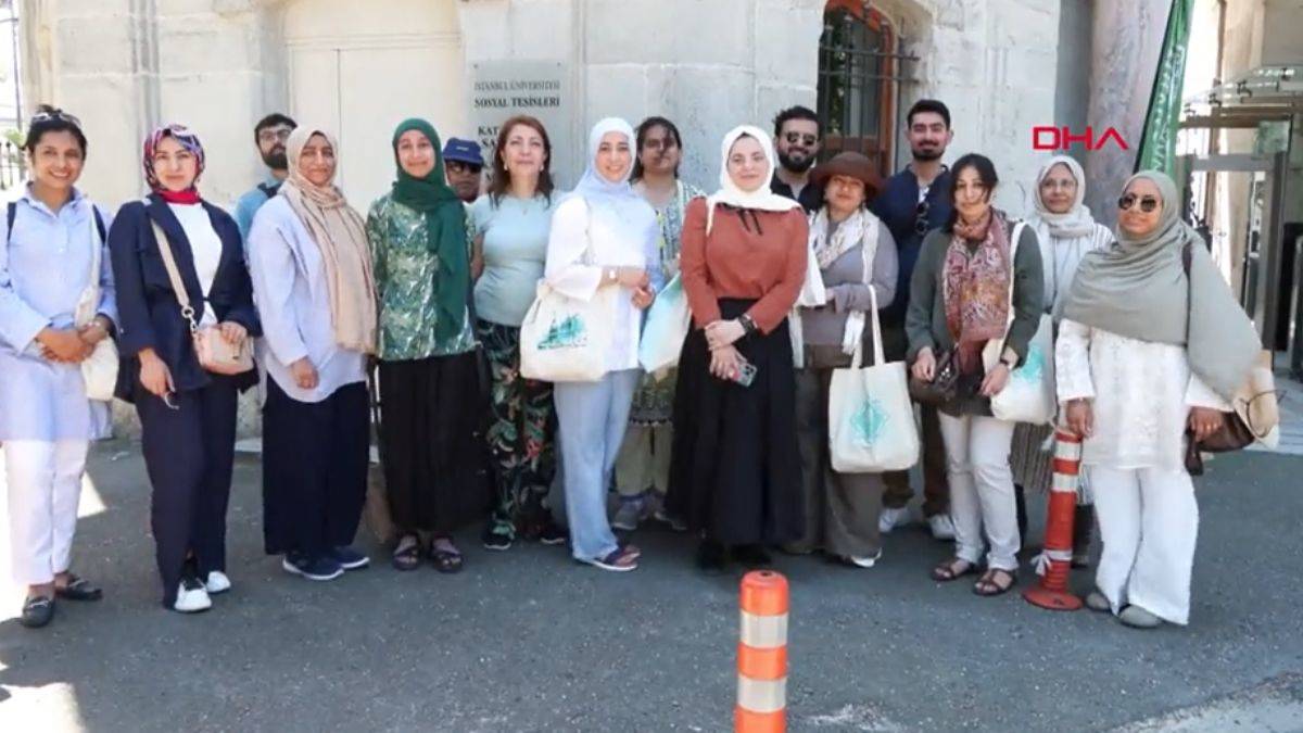 İngiliz hat sanatçıları İstanbul'da