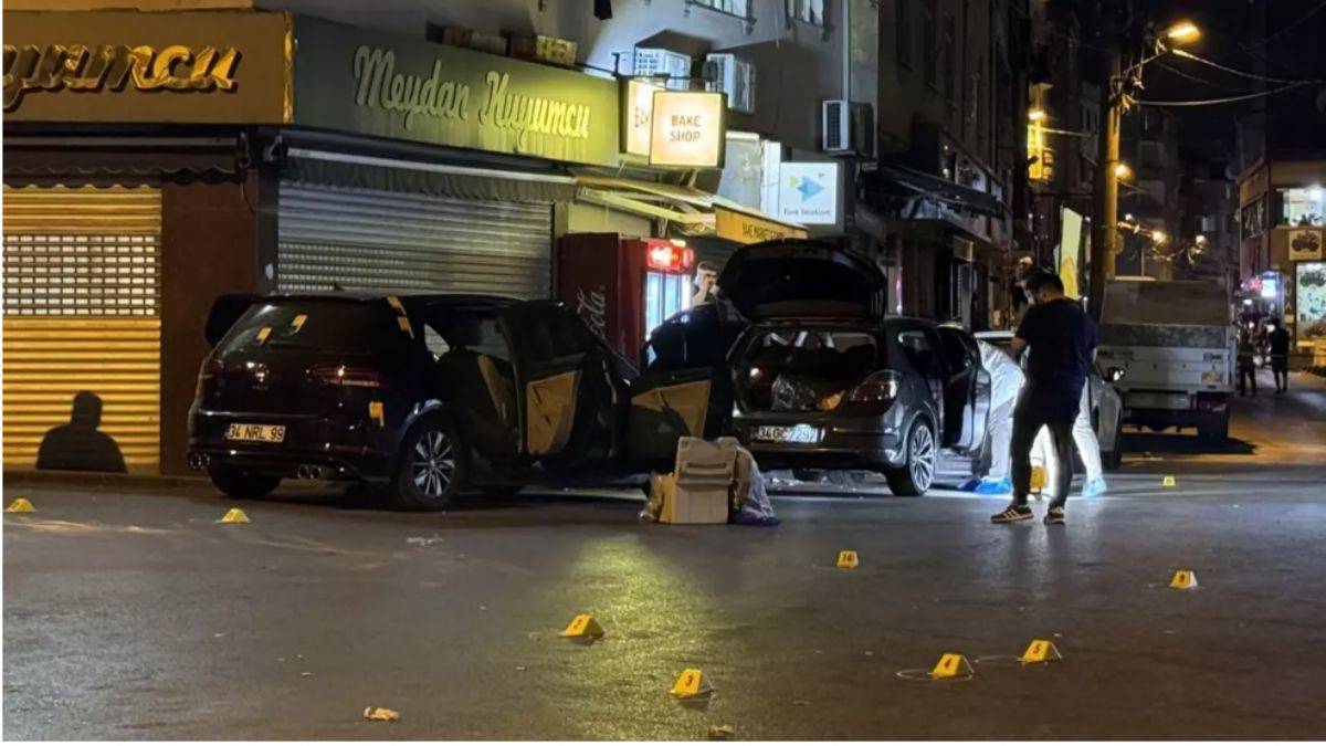 Küçükçekmece'de silahlı saldırıda 2 kişi yaralandı