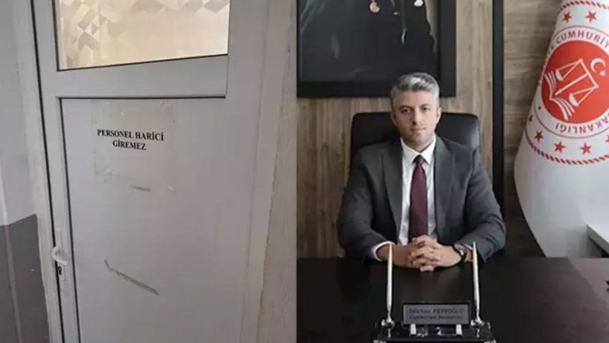 Tuvalet kriziyle gündem oldu, artık Başsavcı değil