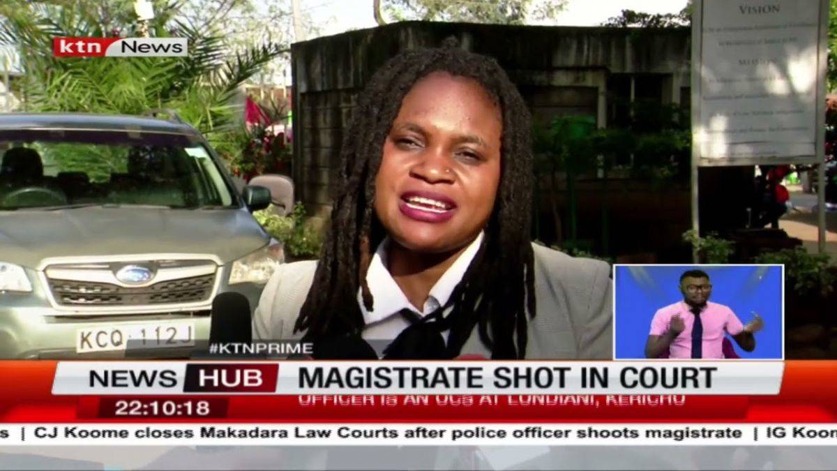 Polis, suçlu eşinin kefaletini iptal eden hakimi vurdu