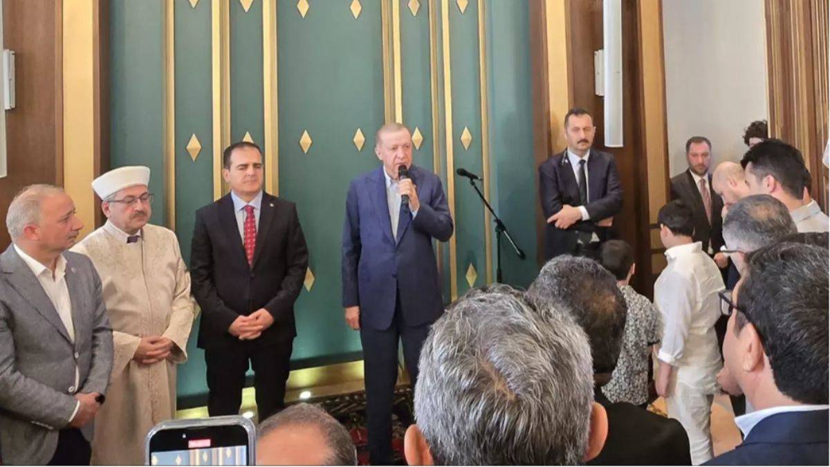 Cumhurbaşkanı Erdoğan: Haremi Şerif'in açılışı da bu millete nasip olsun