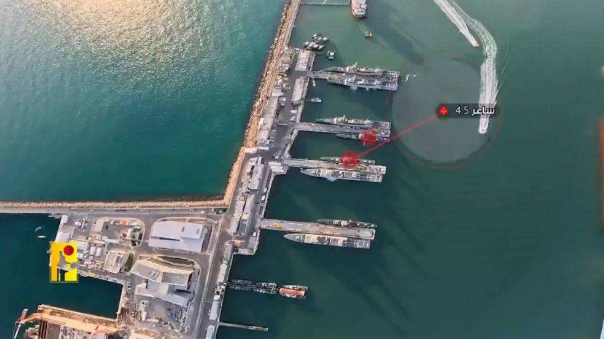 Hizbullah, İsrail savaş gemilerinin olduğu limana sızdı!
